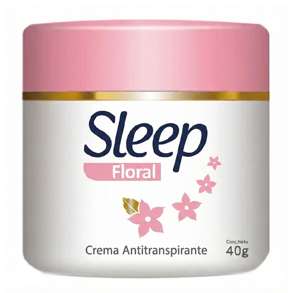 Antitranspirante en Crema Sleep Woman Floral 40 g