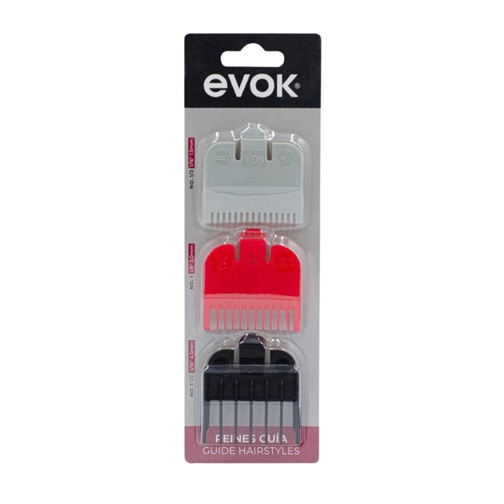 Peine para Máquina de Corte Evok 3 Unidades 