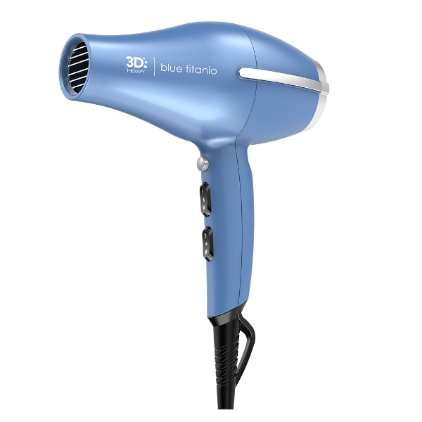 Secador Gama 3D Titanio Azul 220V