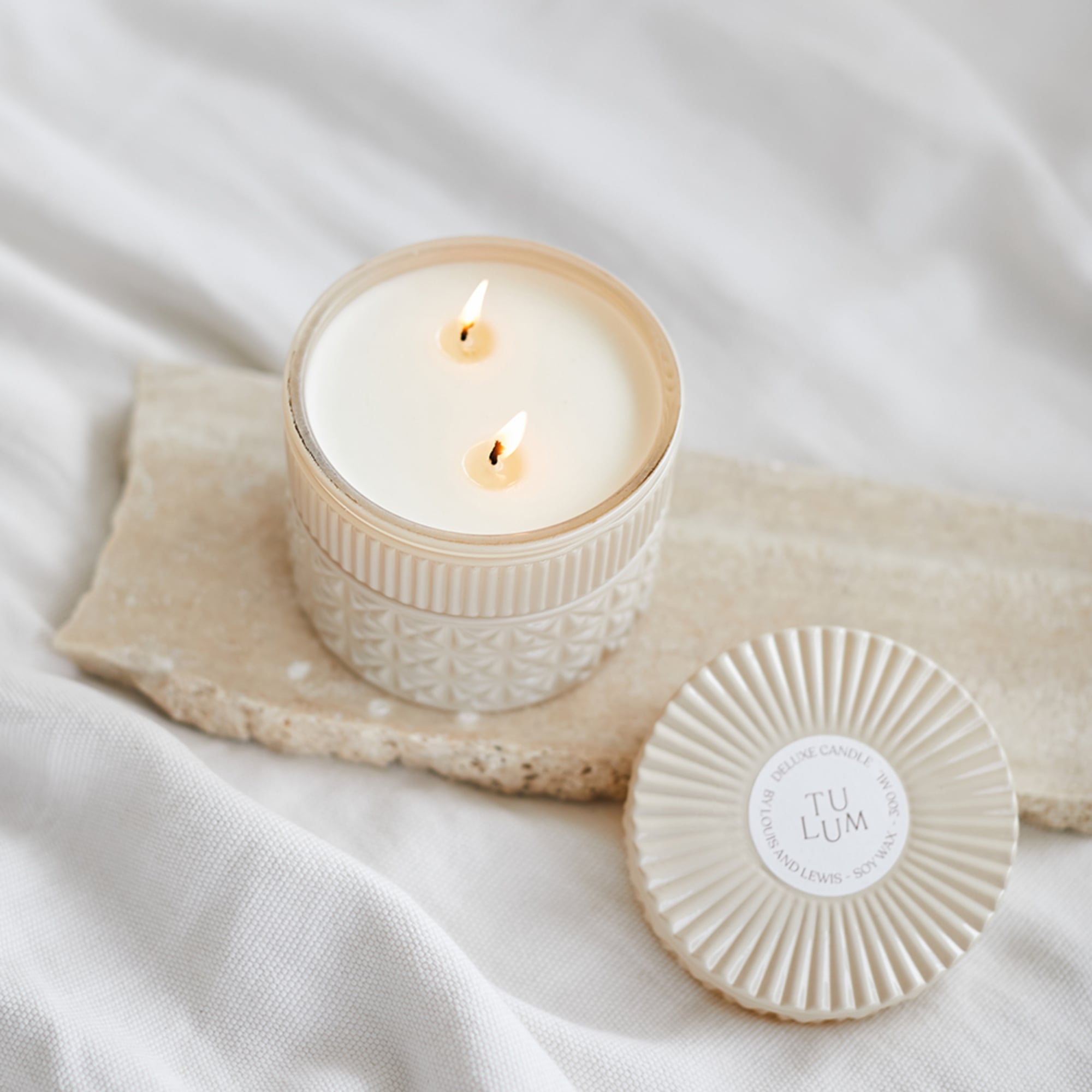 Vela De Luxe Louis & Lewis Cream Tulum 300 ml