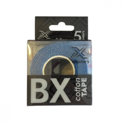 Cinta de Algodón Deportiva Barex Cotton Tape 3.8 cm x 5 m Azul