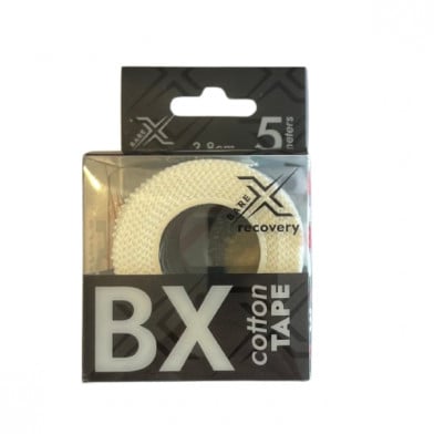 Cinta de Algodón Deportiva Barex Cotton Tape 3.8 cm x 5 m Blanco