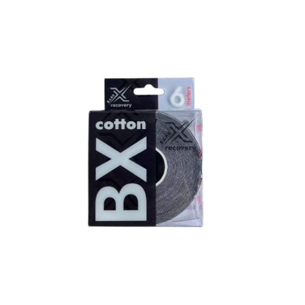 Cinta Kinesiológica Barex Cotton Algodón 5 cm x 6 m Negro