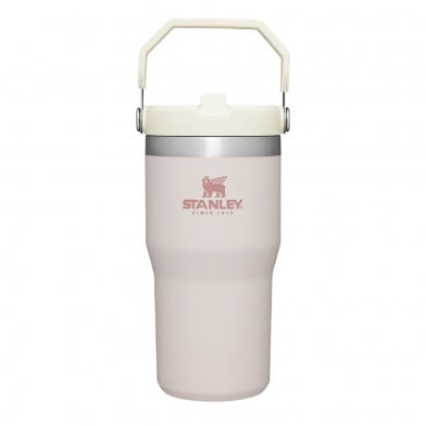 Botella Stanley Flip Straw Tumbler Rosa 591 ml