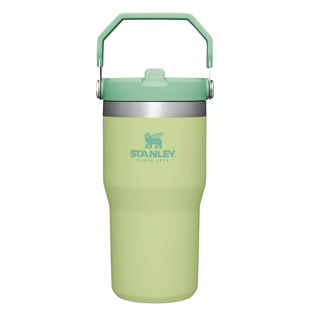 Botella Térmica Stanley Flip Straw Tumbler Verde 591 Ml