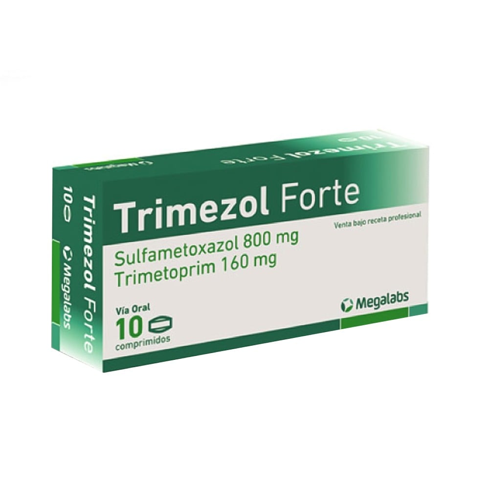 Trimezol Forte 800 / 160 10 Comprimidos