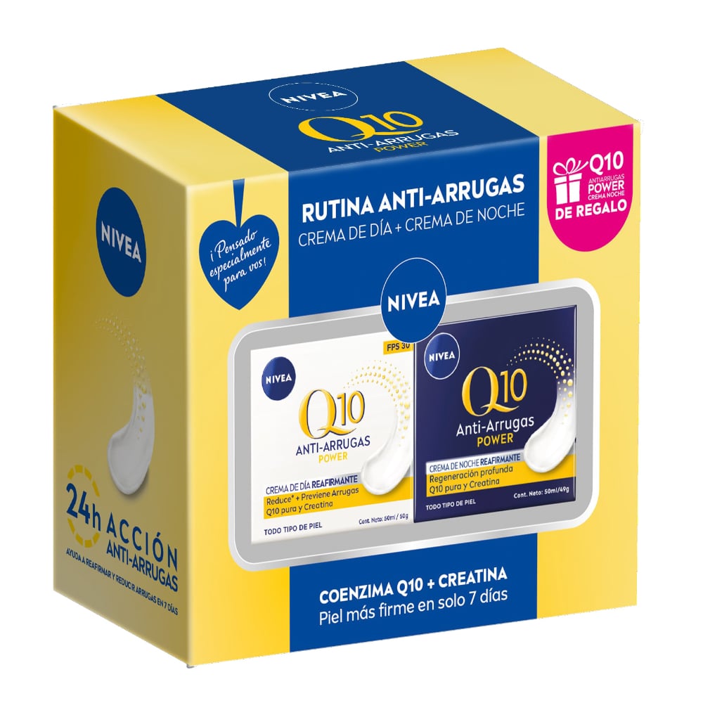 Pack Nivea Face Q10 Dia + Noche