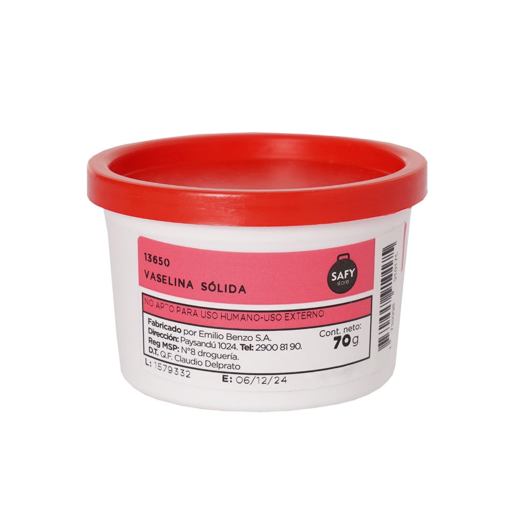 Vaselina Sólida Safy 70 g