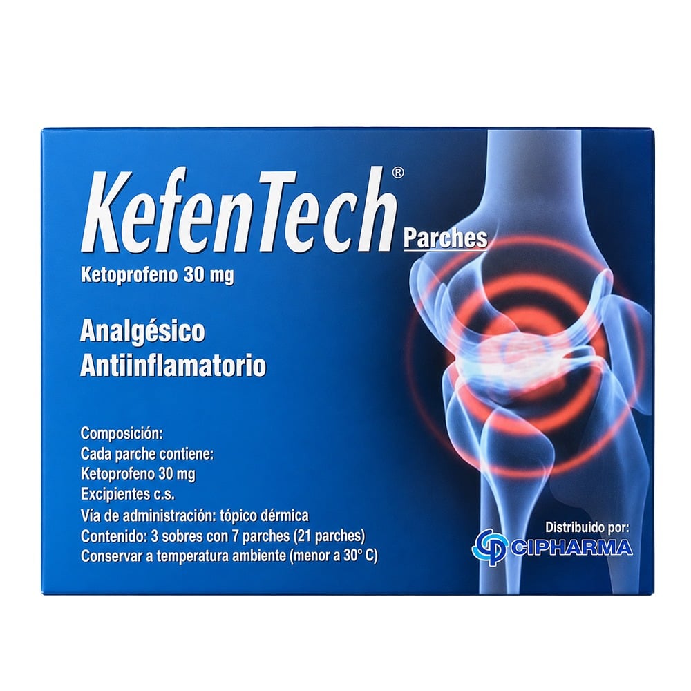 Kefentech 30 mg 21 Parches