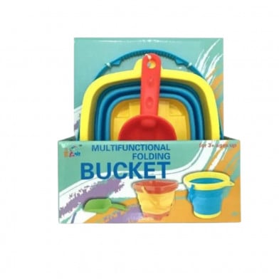 Balde de Playa Plegable con Accesorios