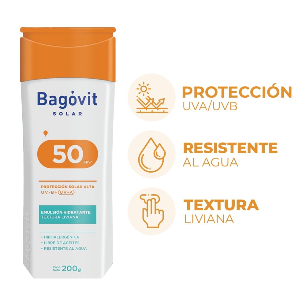 Protector Solar Bagovit Family Care FPS50 200 g