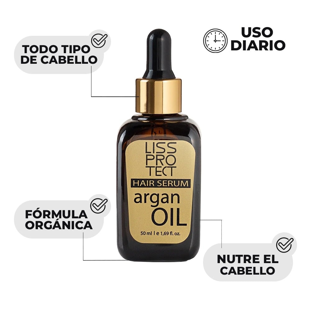 Sérum Liss Protect Aceite de Argán 50 ml