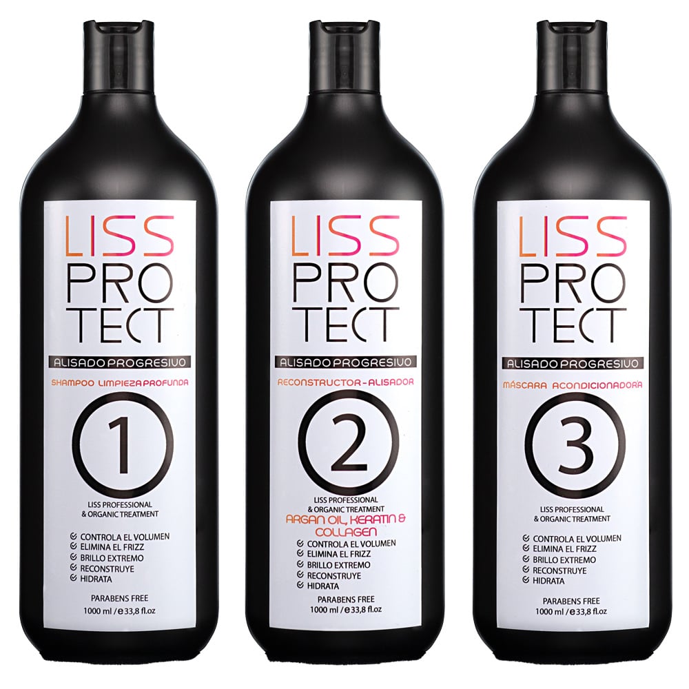Kit de Alisado Liss Protect 3 Pasos 1 l