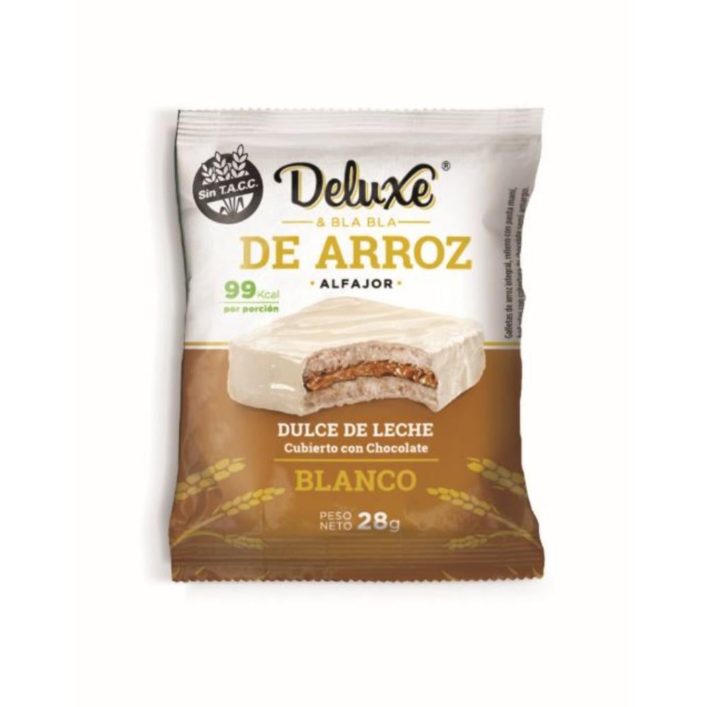 Alfajor de Arroz Deluxe Blanco 28 g