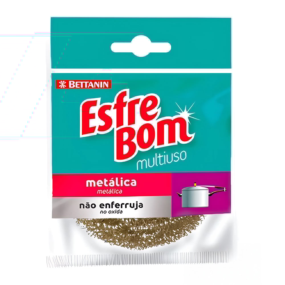 Esponja Esfrebom Rulo Bronce 1 Unidad