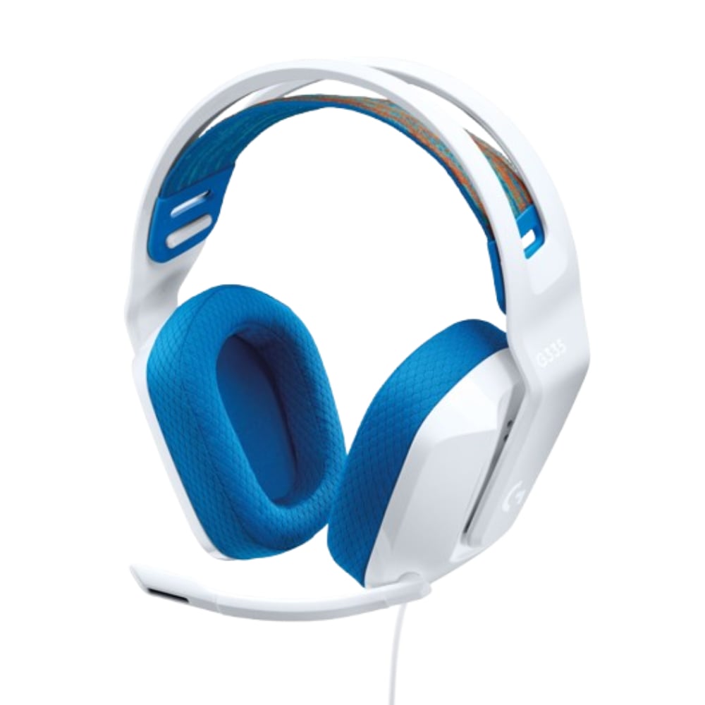 Auriculares Logitech Gaming Blanco 3.5 m