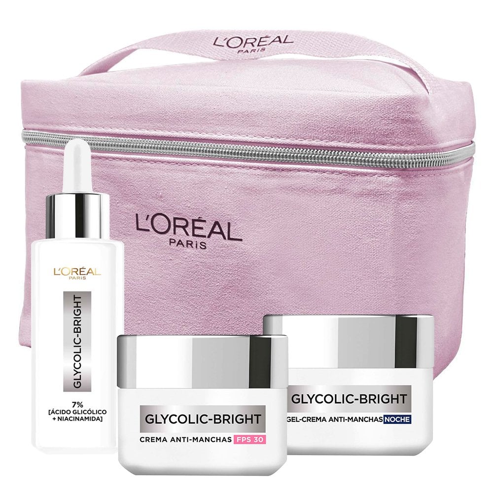 Pack Cremas L'Oréal Paris Dermo Expertise Glycolic Bright Antimanchas 3 Unidades