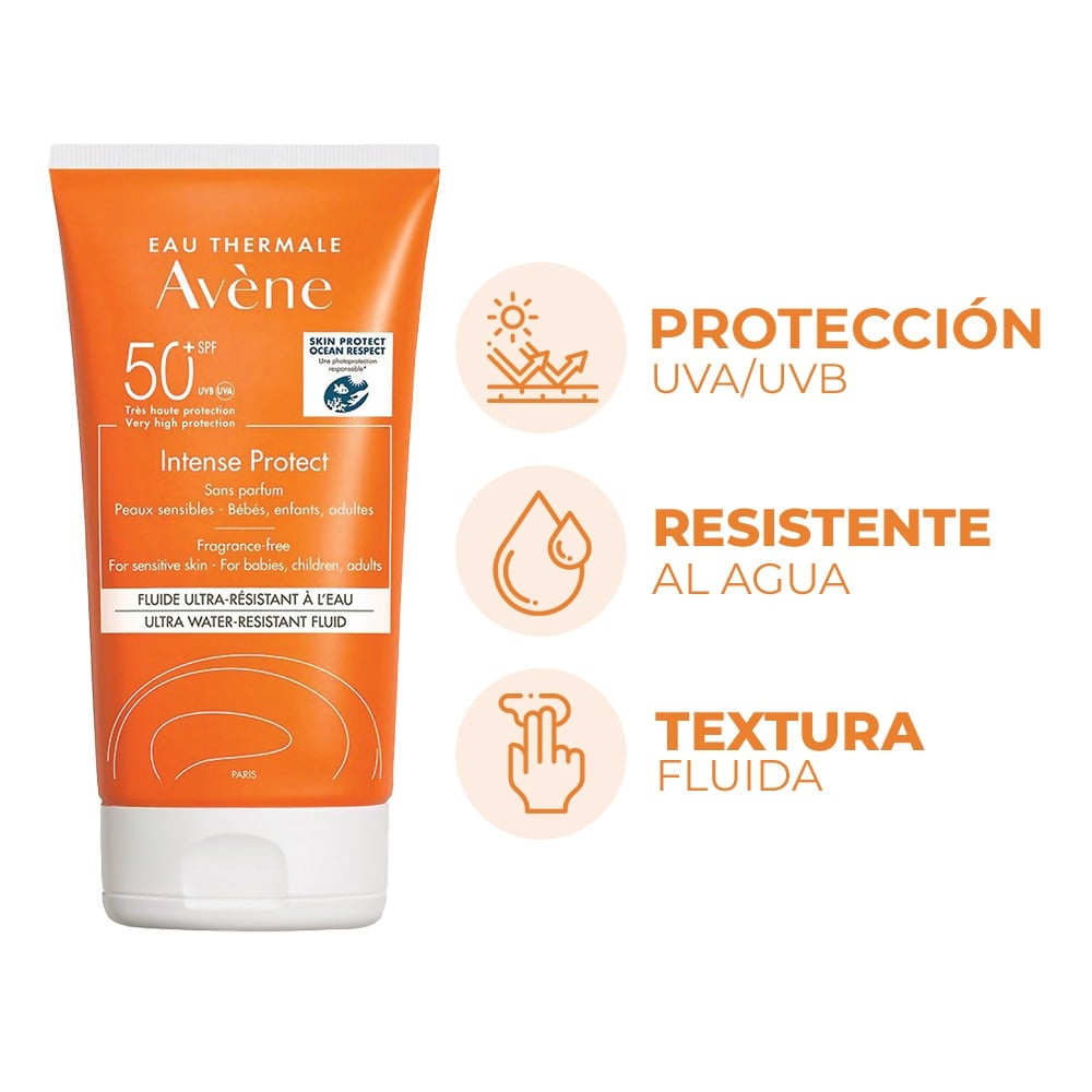 Protector Solar Avene Intense Protect FPS50 150 ml