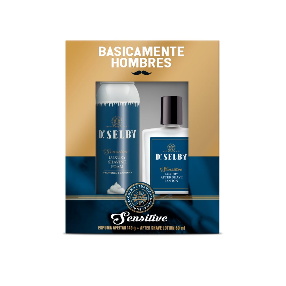 Pack Dr.Selby Sensitive Espuma 149 g + After Shave 60 ml
