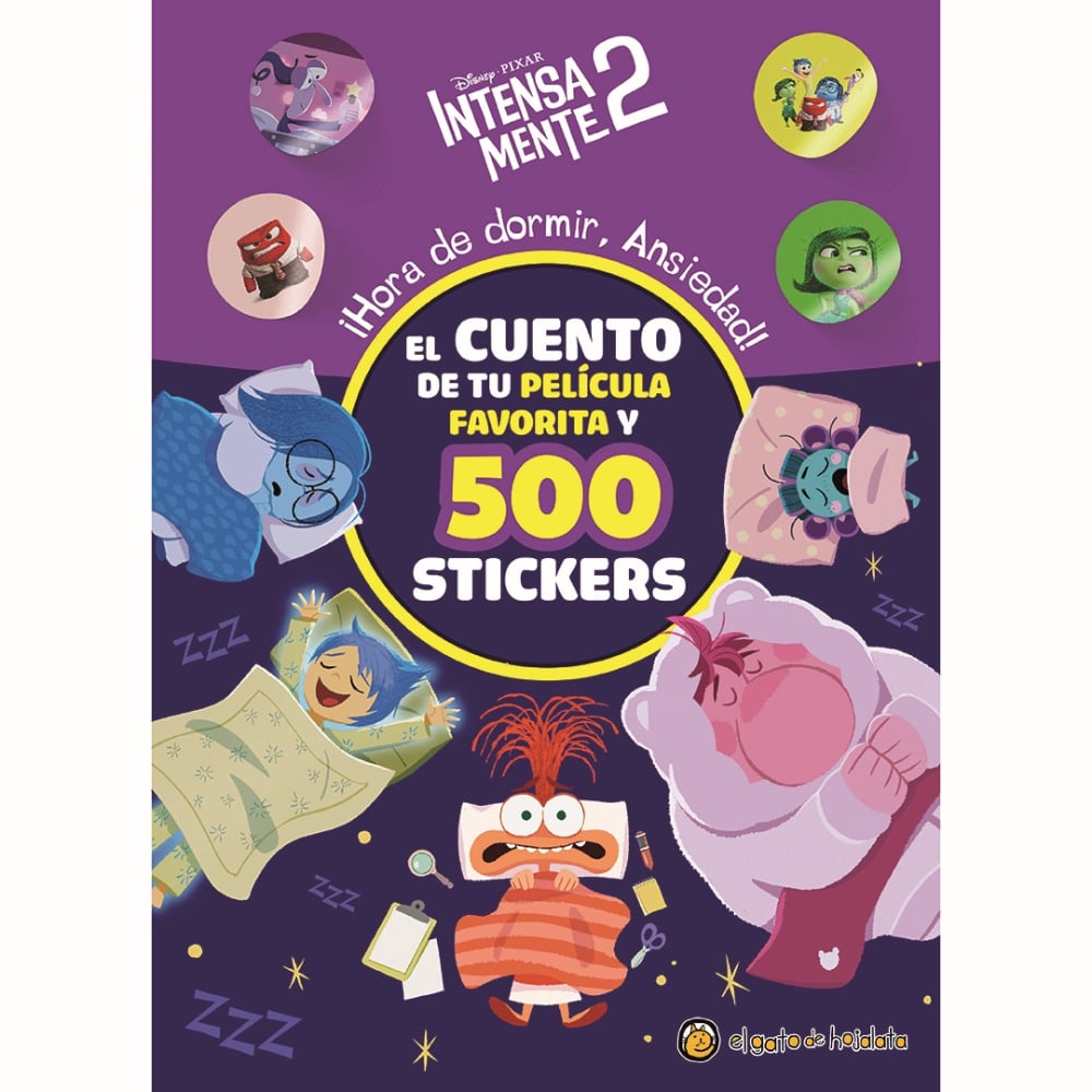 Libro Mundo de stickers - intensamente 2