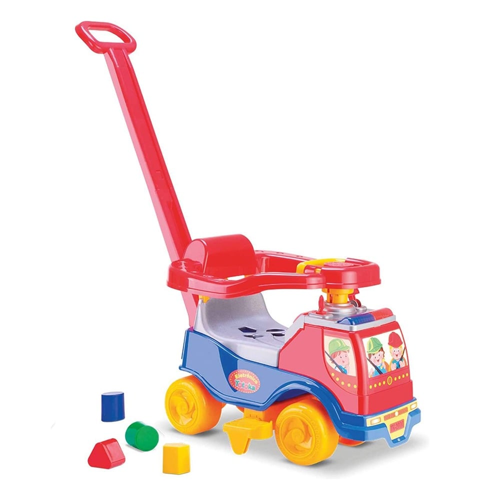 Buggy con Guía y Encastre Azul