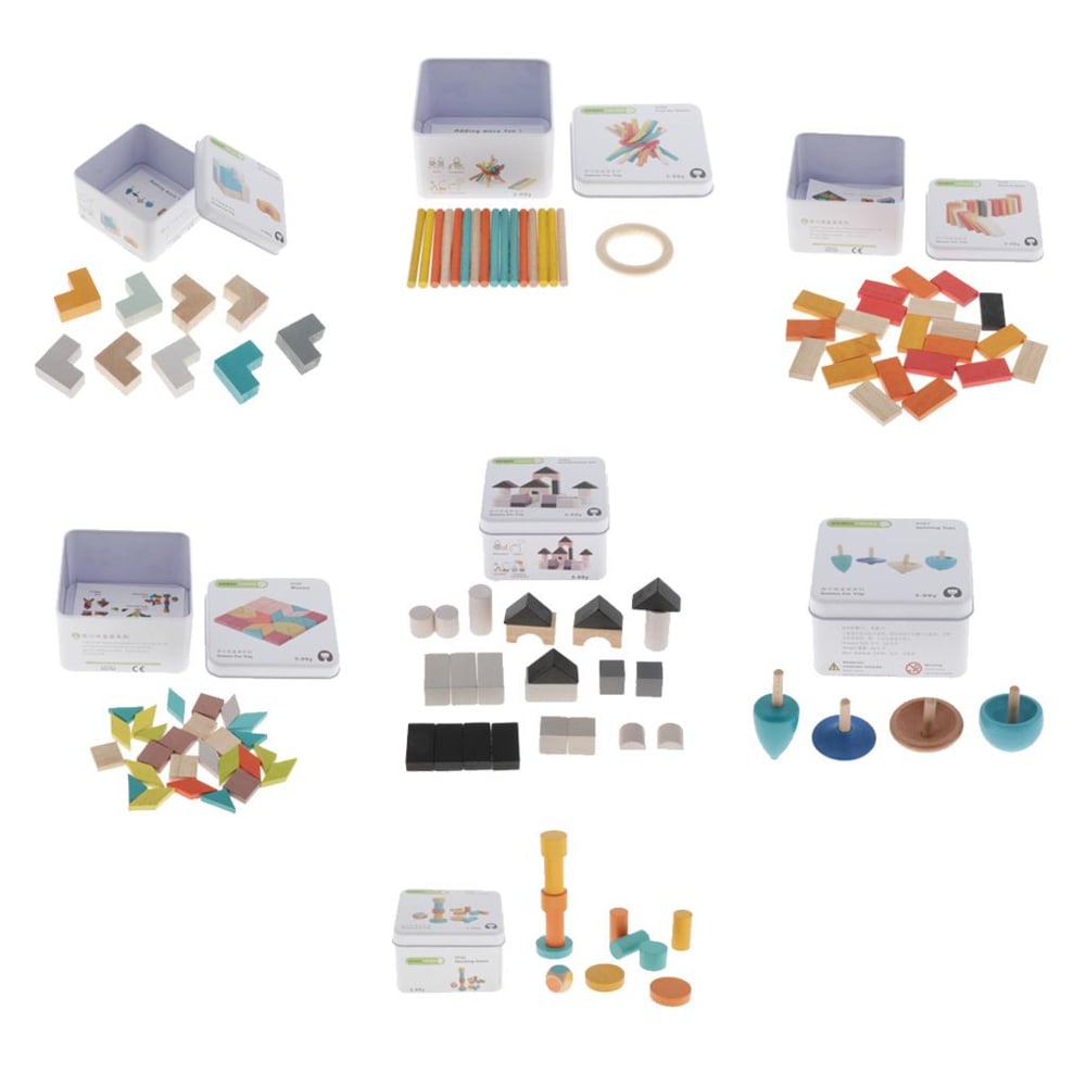 Juegos Varios De Madera En Lata