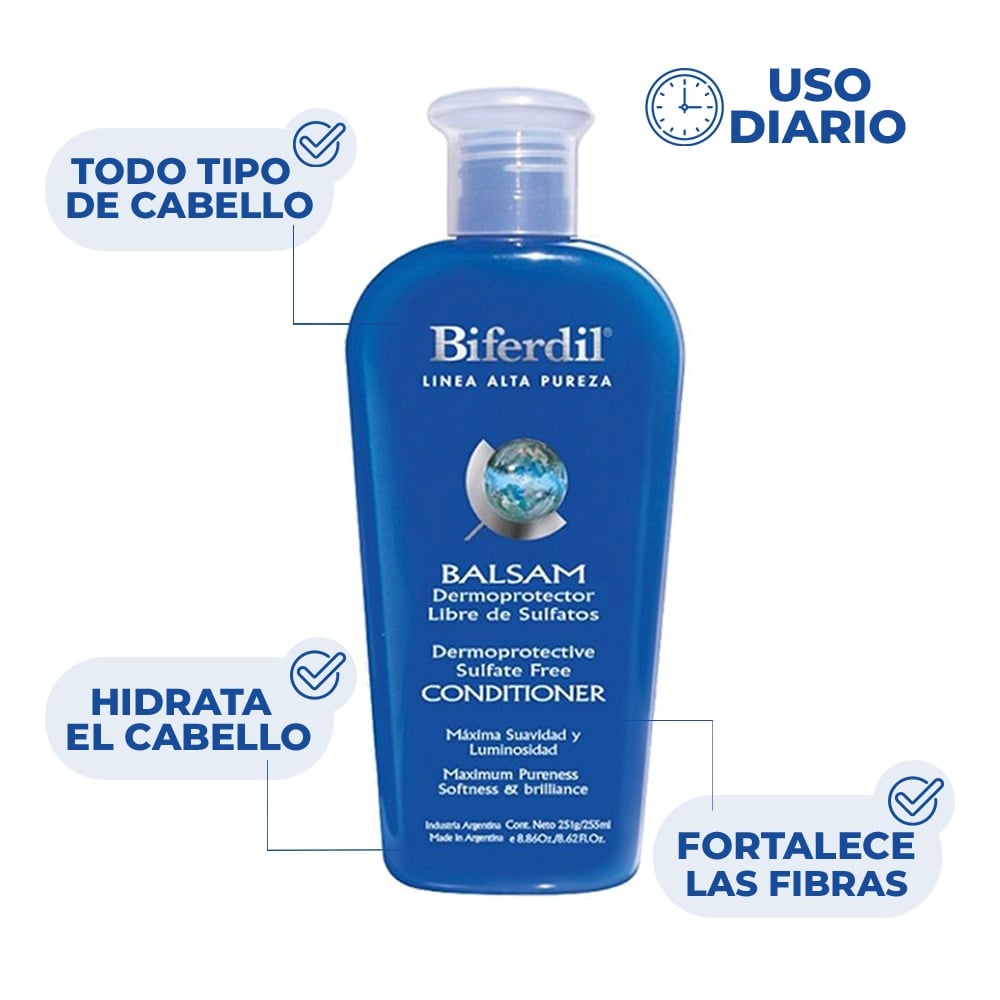 Bálsamo Biferdil Libre de Sulfatos 255 ml
