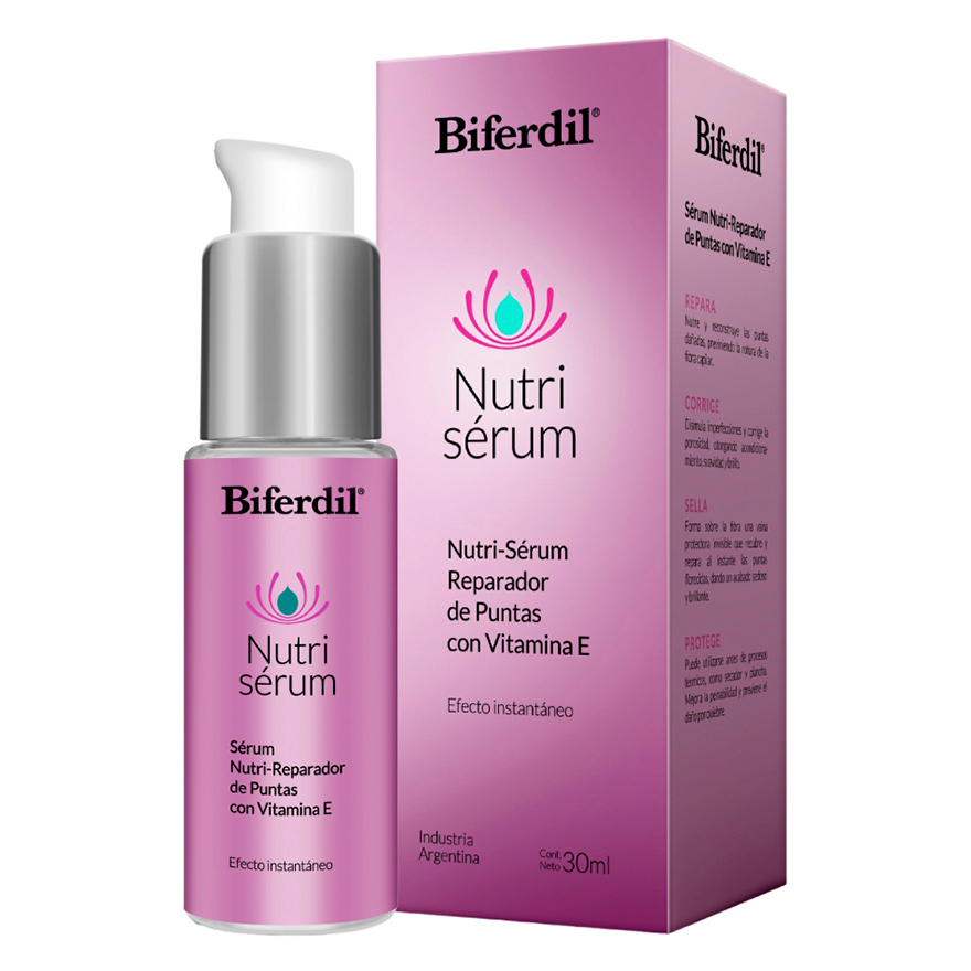 Sérum Biferdil Reparador de Puntas Travel 30 ml