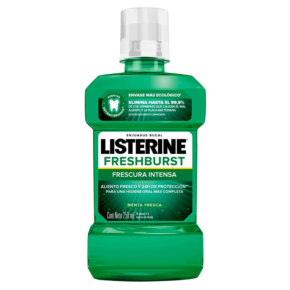 Enjuague Bucal Listerine Fresh Burst 250 ml