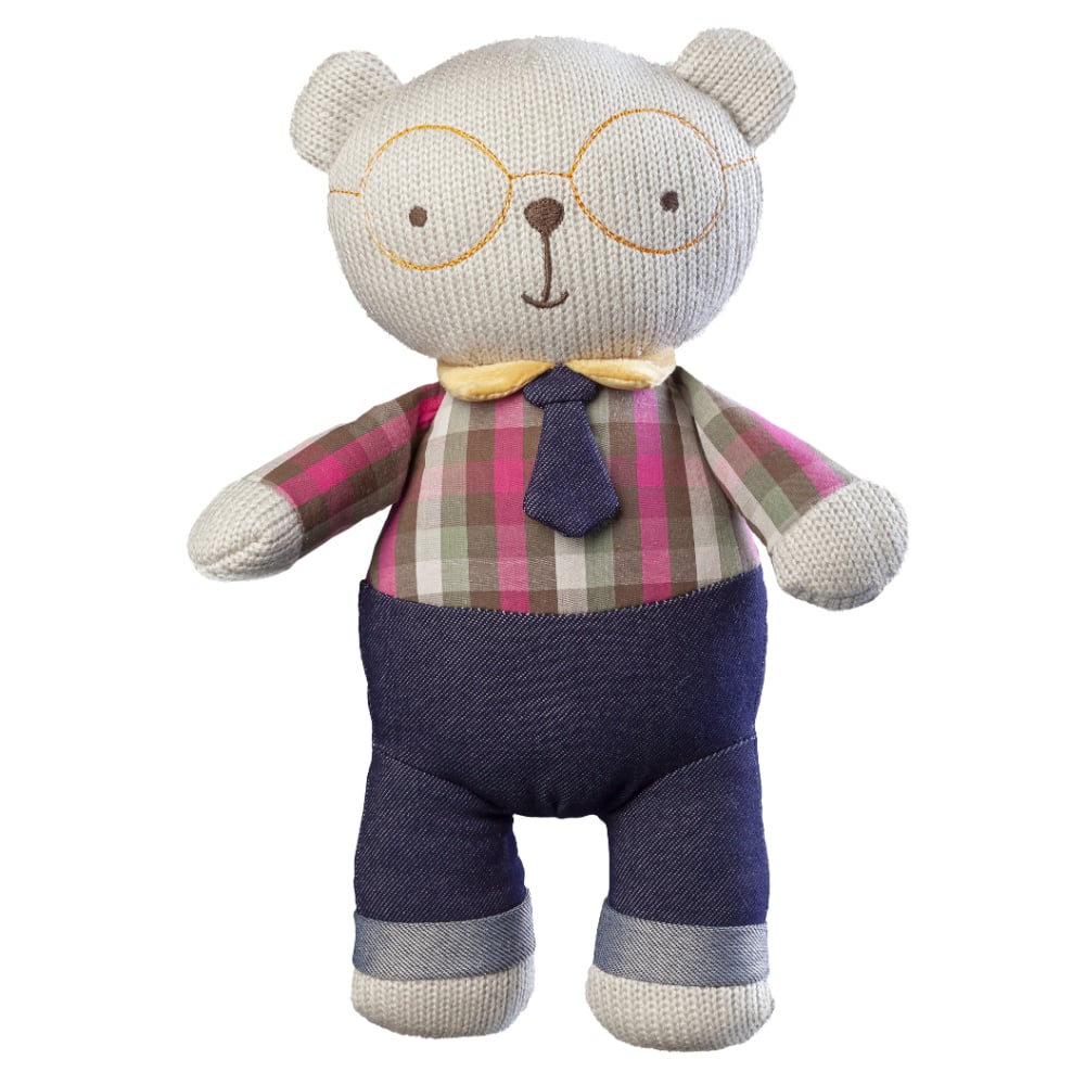 Sonajero Storki Oso Tejido 30 cm