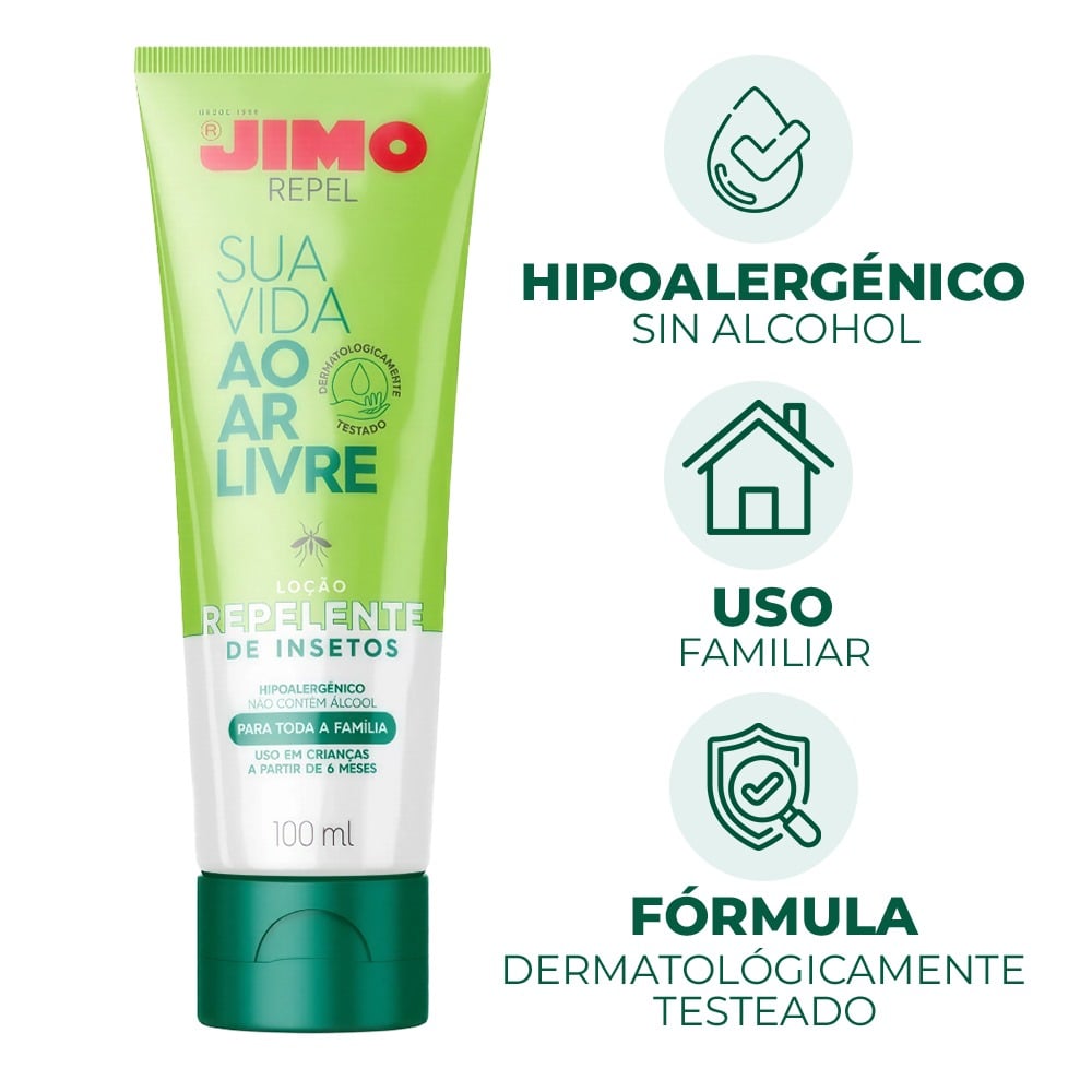Loción Repelente De Mosquitos Jimo 100 Ml