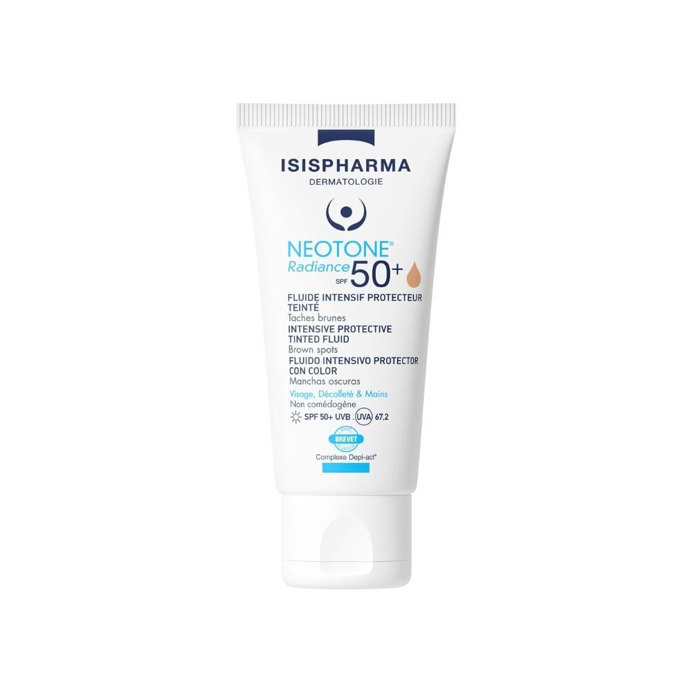 Fluido Protector Isispharma Neotone Radiance FPS50+ Tono Medio 30 ml
