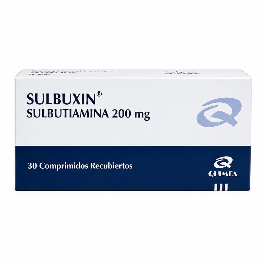 Sulbuxin 200 mg 30 Comprimidos Recubiertos