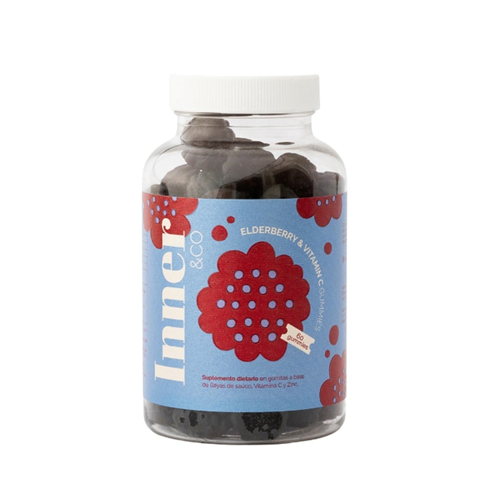 Suplemento Inner Elderberry & Vitamin C 60 Gummies