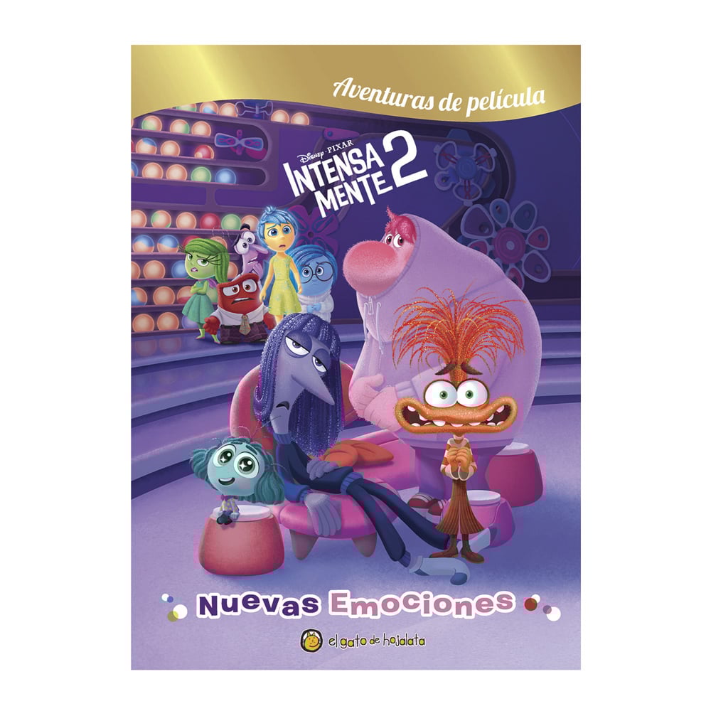 Libro Aventuras de película intensamente 2 - nuevas emociones