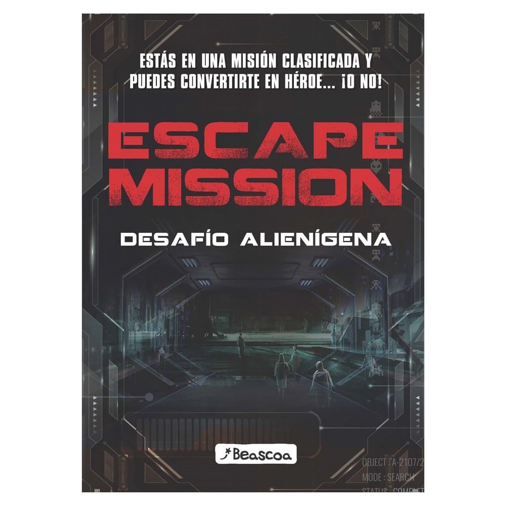 Libro Escape Mission - desafío alienígena