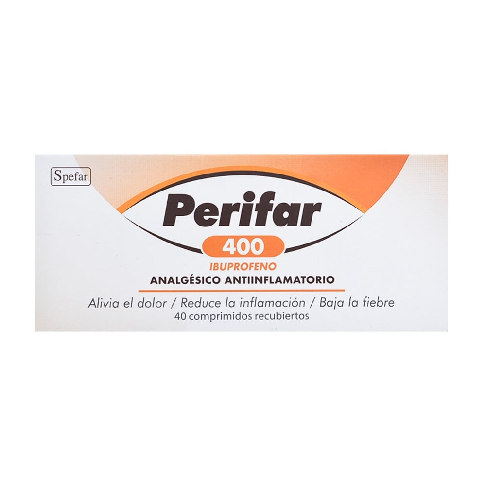 Perifar 400 mg 40 Comprimidos Recubiertos