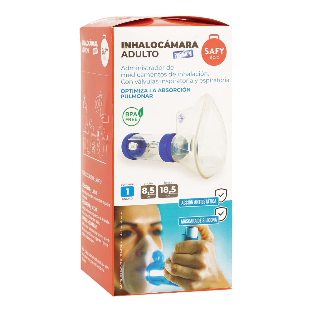 Inhalocámara Premium Safy Adulto