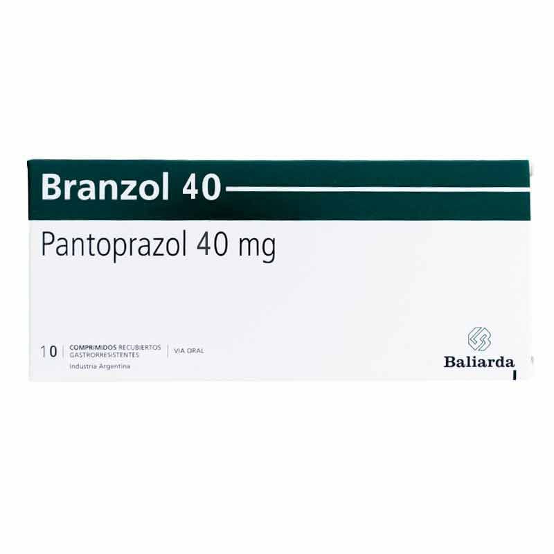 Branzol 40 mg 10 Comprimidos Recubiertos