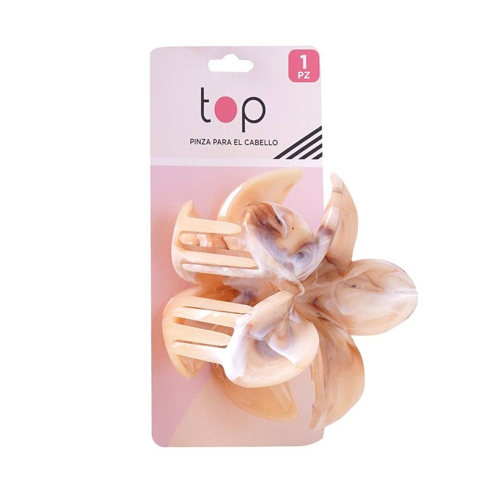 Pinza para el Pelo Top Flor 1 Unidad Colores Surtidos