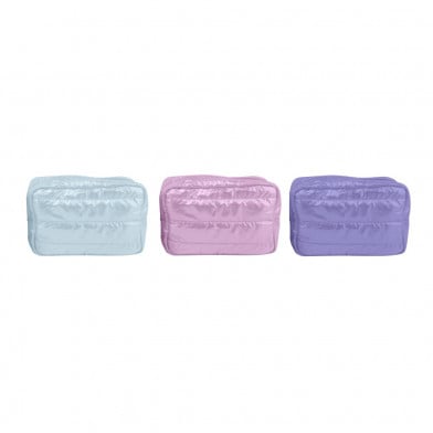 Neceser Travel para Viaje Metalizado 1 Unidad Colores Surtidos