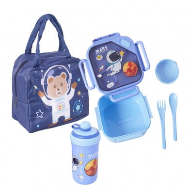 Lunchera Happy Paper Astronauta 6 Unidades