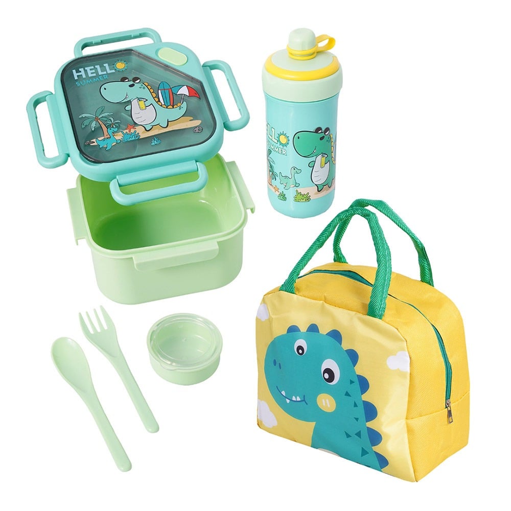 Lunchera Happy Paper Dinosaurio 6 Unidades