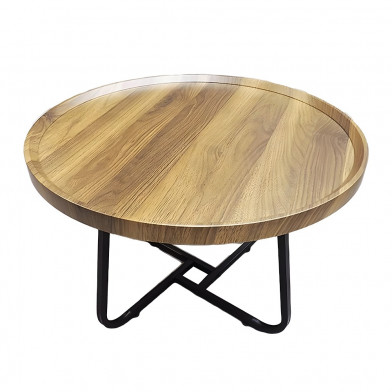 Mesa de Living Selecta Mdf Base Metal