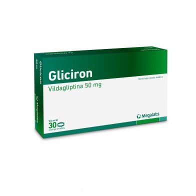 Gliciron 50 Mg 30 Comprimidos