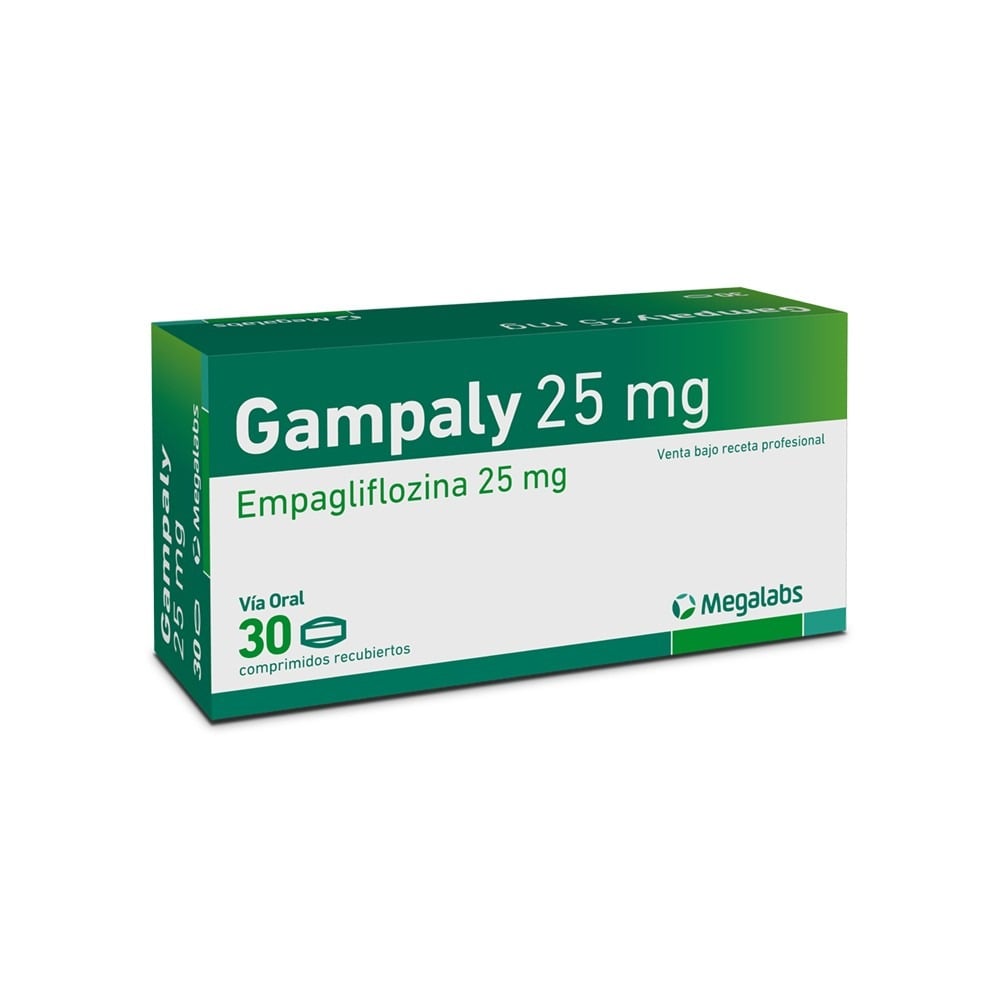 Gampaly 25 mg 30 Comprimidos Recubiertos