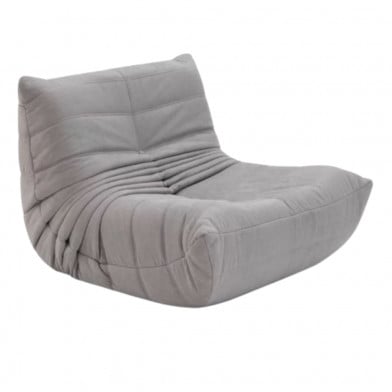 Sillón Sofá La Cueva Muebles Lazy Gris