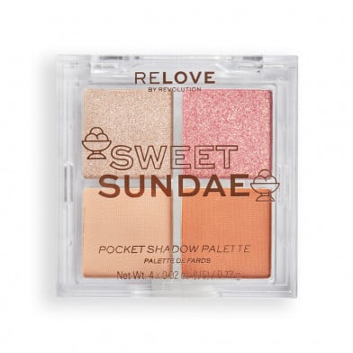 Paleta de Sombras Revolution Relove Pocket Sweet Sundae