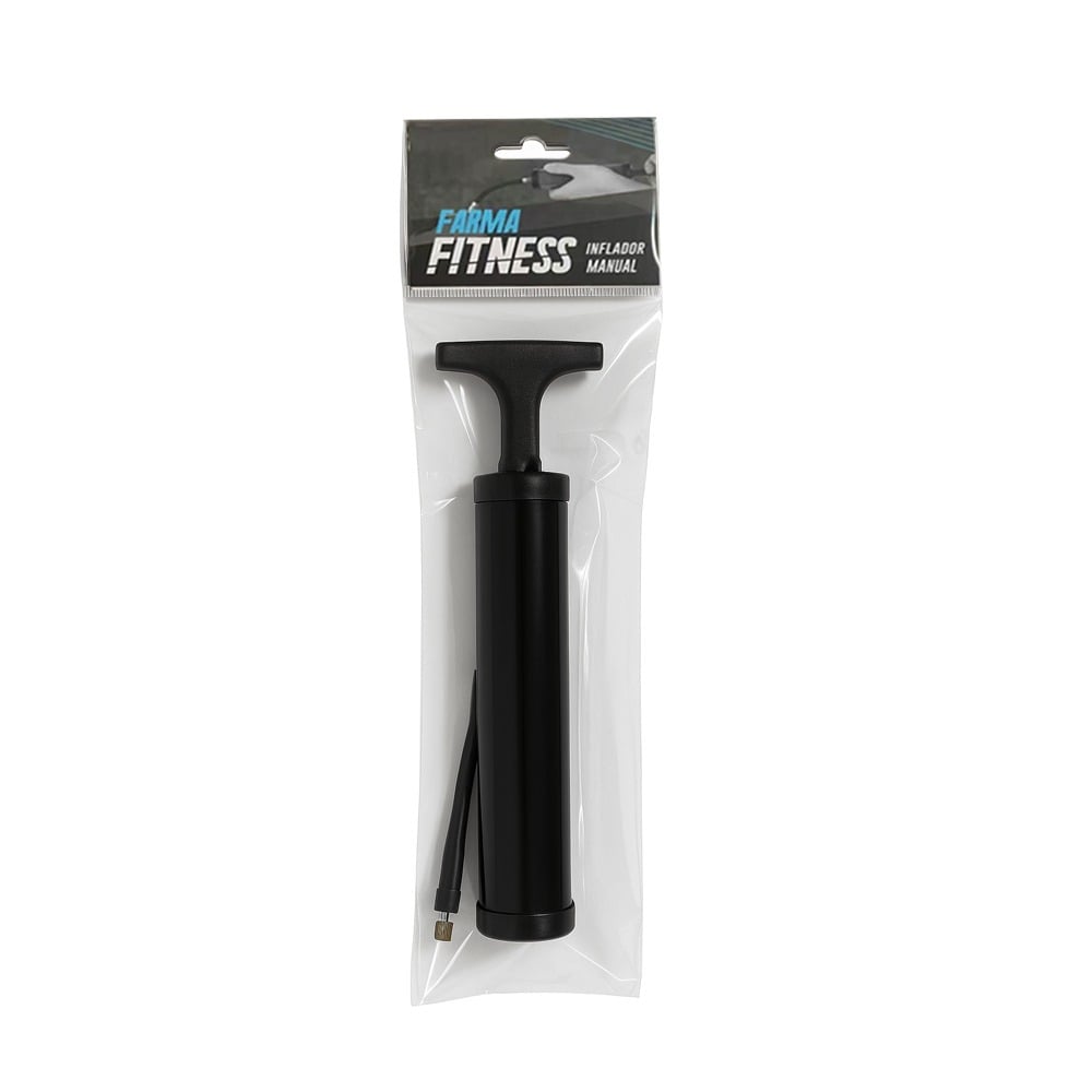 Inflador Manual Farma Fitness Negro