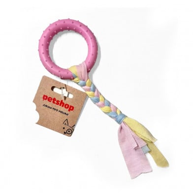 Juguete para Perros Petshop Cuerda Rosa